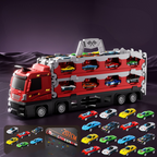 2-in-1 Foldable Truck Race Track