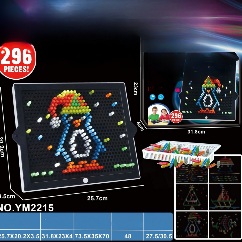 3D Pixel Painting Set for Kids