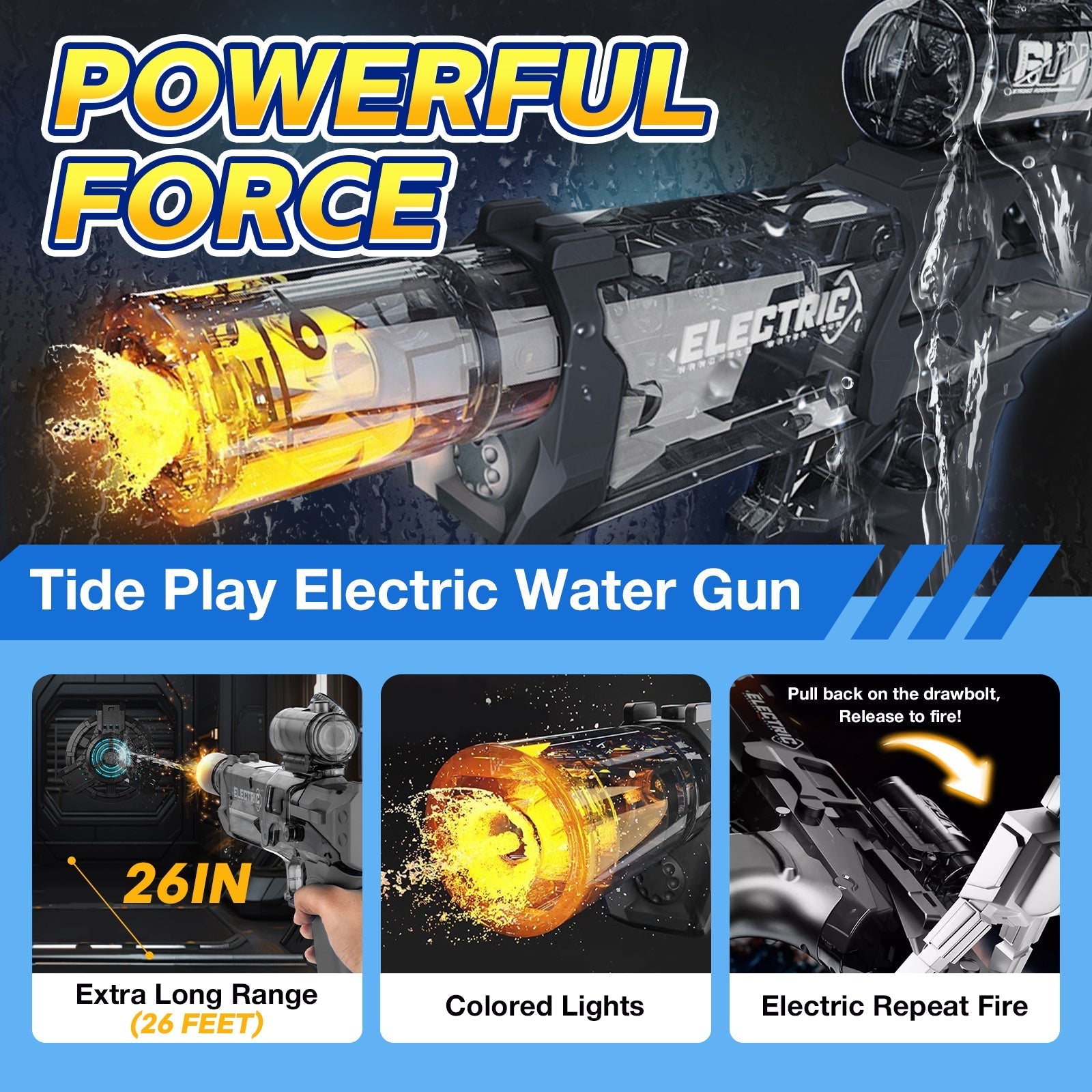 Battle Blaster Electric Water Gun