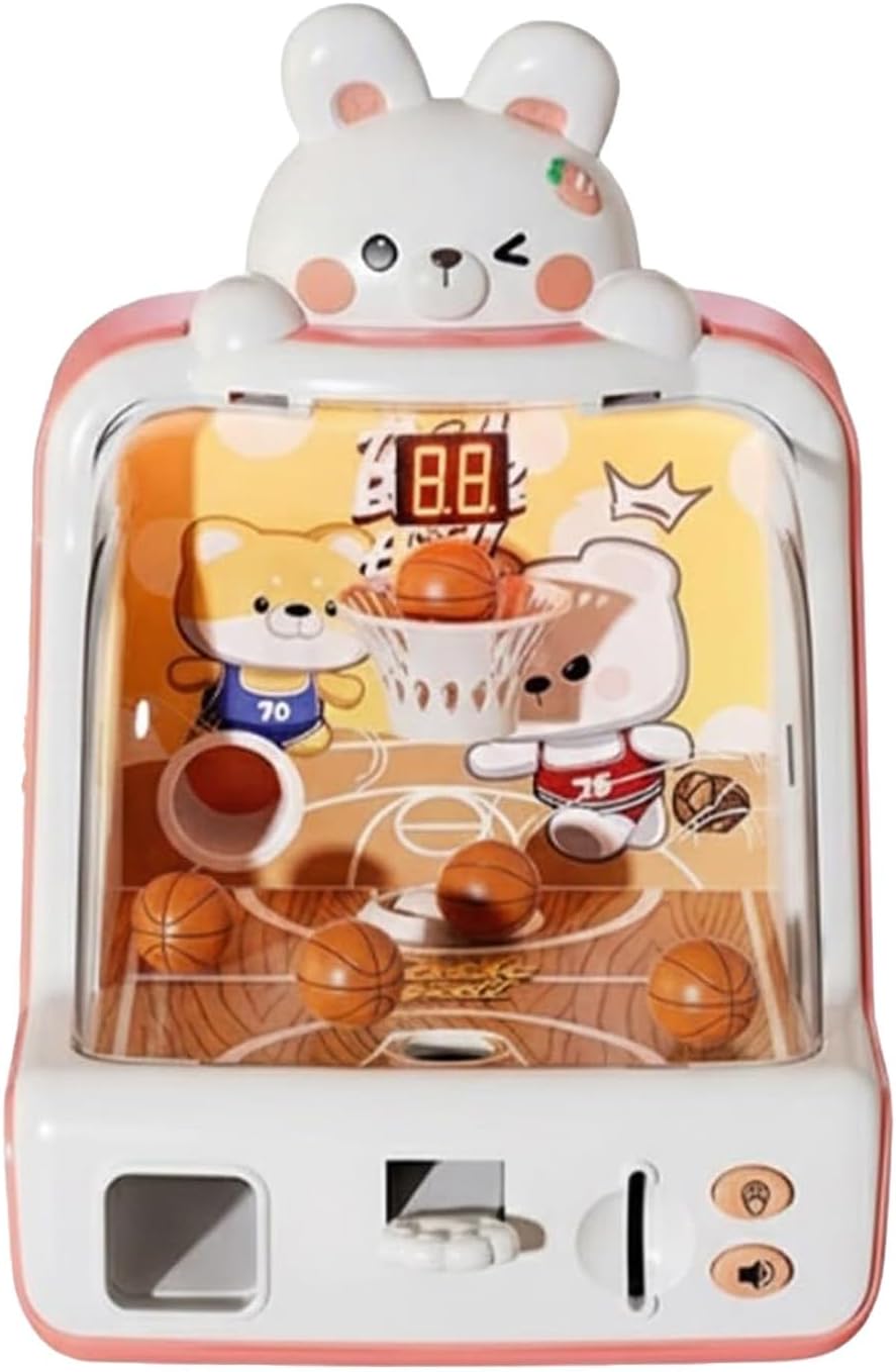 2026 Dinosaur Electronic Table Basketball Machine - Mini Indoor Sports for All Ages - A Great Game!