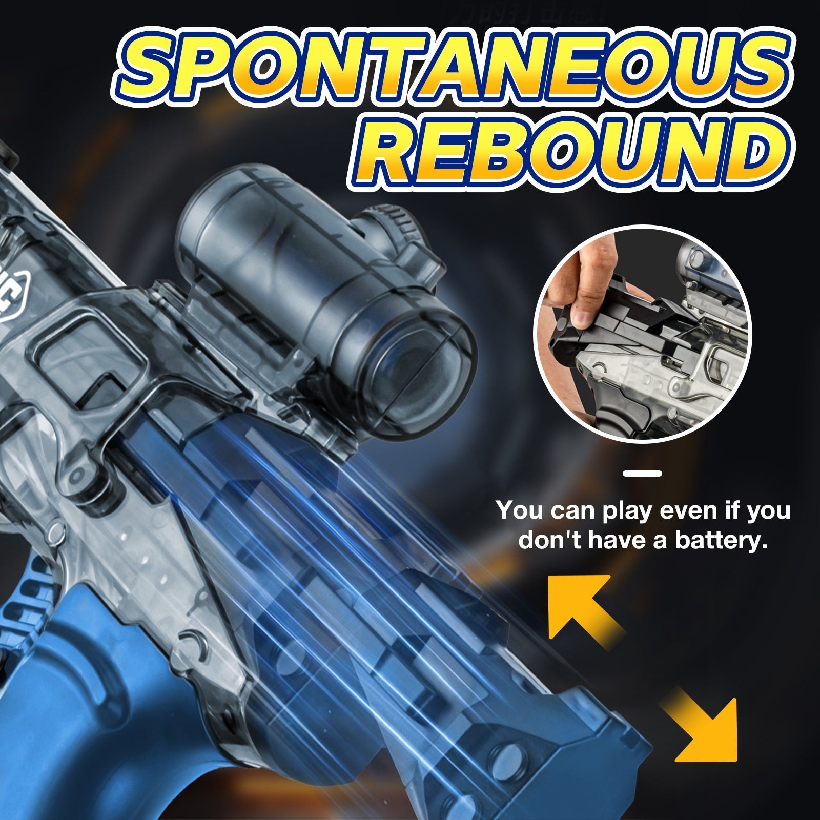 Battle Blaster Electric Water Gun