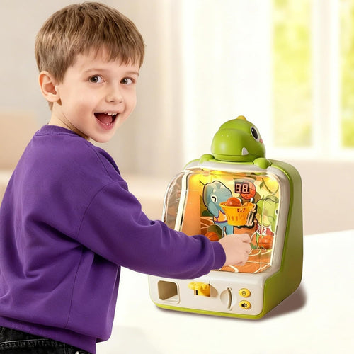 2026 Dinosaur Electronic Table Basketball Machine - Mini Indoor Sports for All Ages - A Great Game!