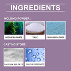 Bollisate Hand Moulding Kit, Couple Holding Hands 3D Keepsake Hand Casting kit, Fun & Skin-Safe Hand Moulding Kits, Handmade Personalised Sculpture Mould Keepsake Craft for AdultsAnniversary, Wedding