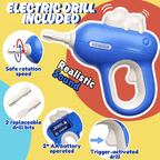 Hippo All-in-one Tool Hub DIY Montessori Tool Box Set