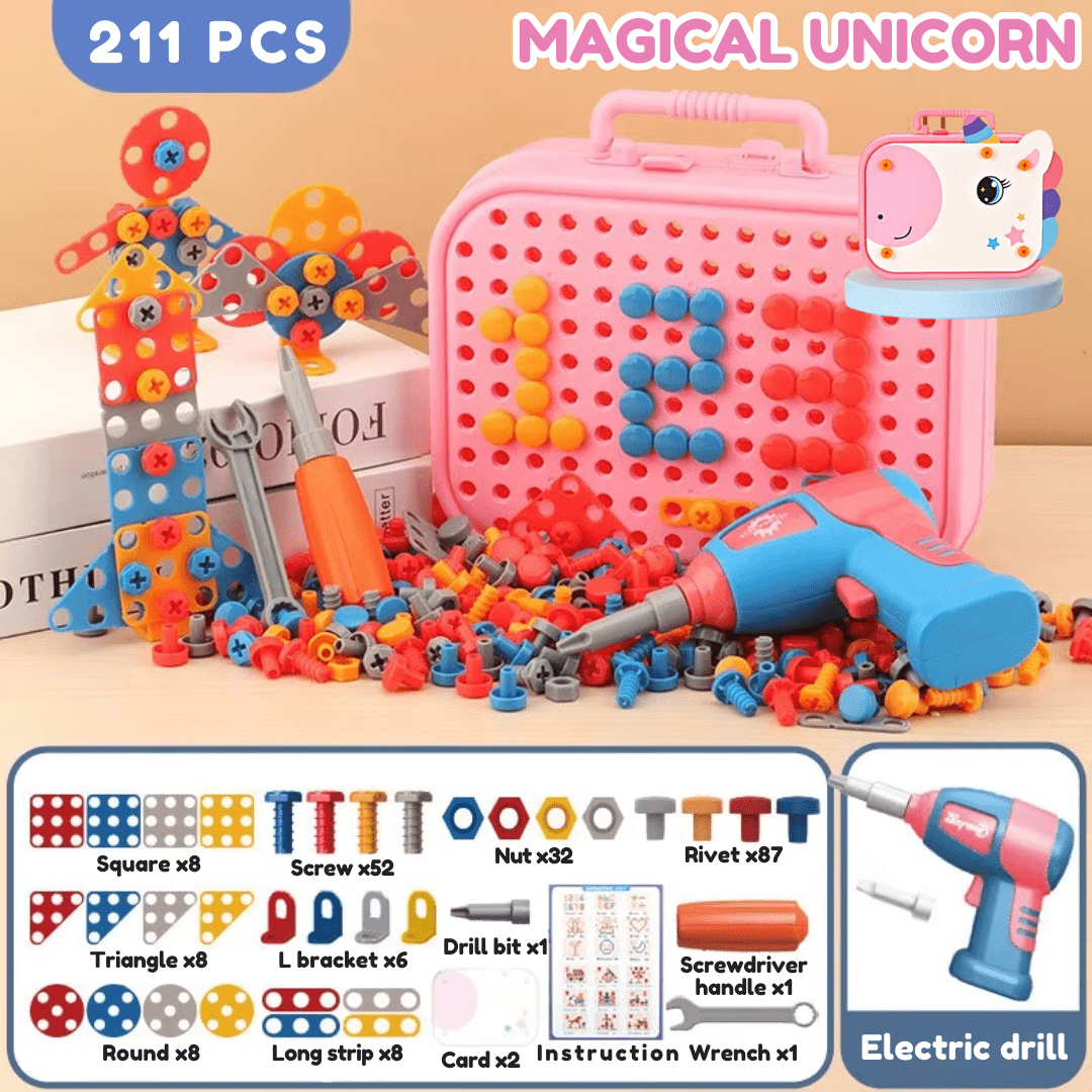 Little Engineer DIY Montessori Tool Box Set