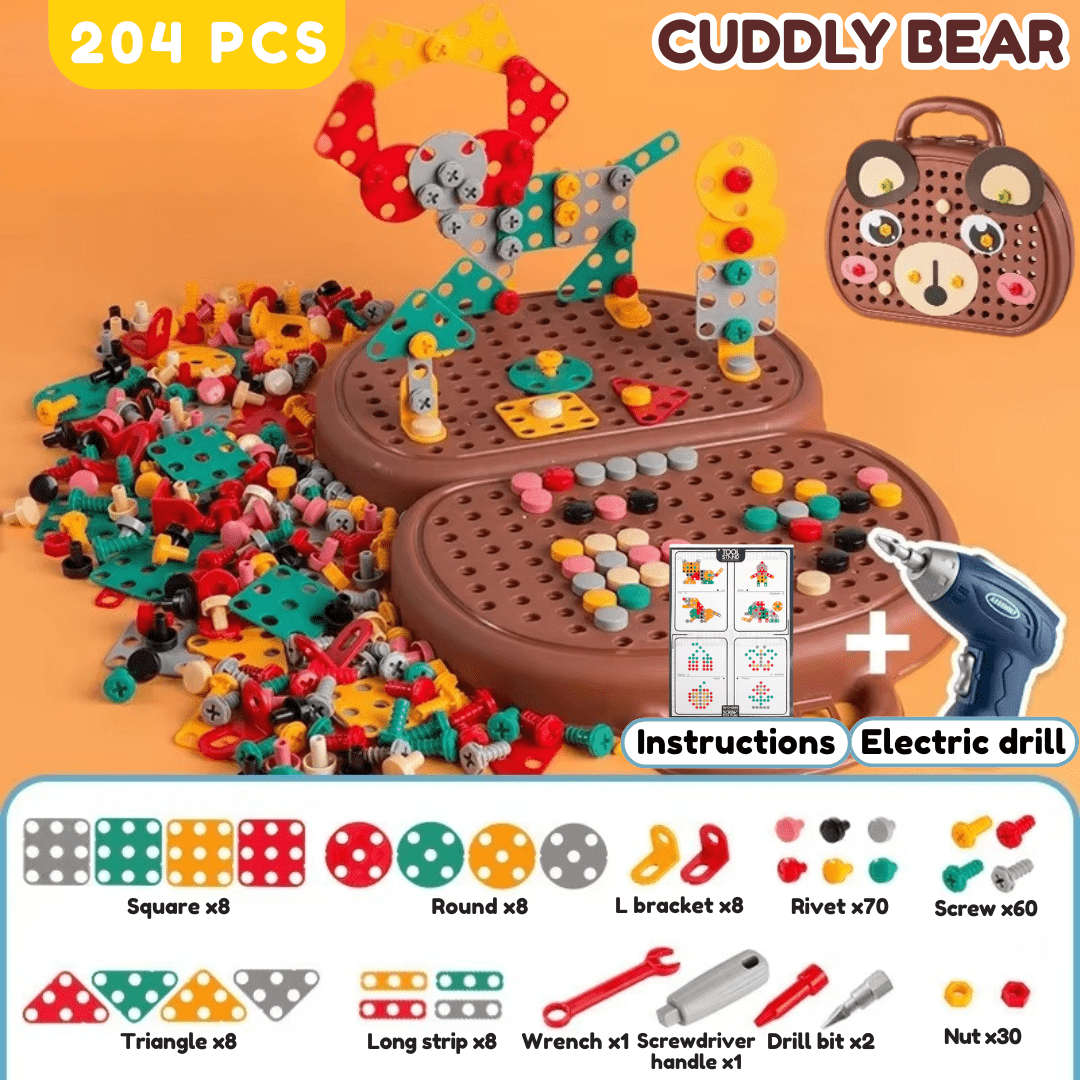 Little Engineer DIY Montessori Tool Box Set