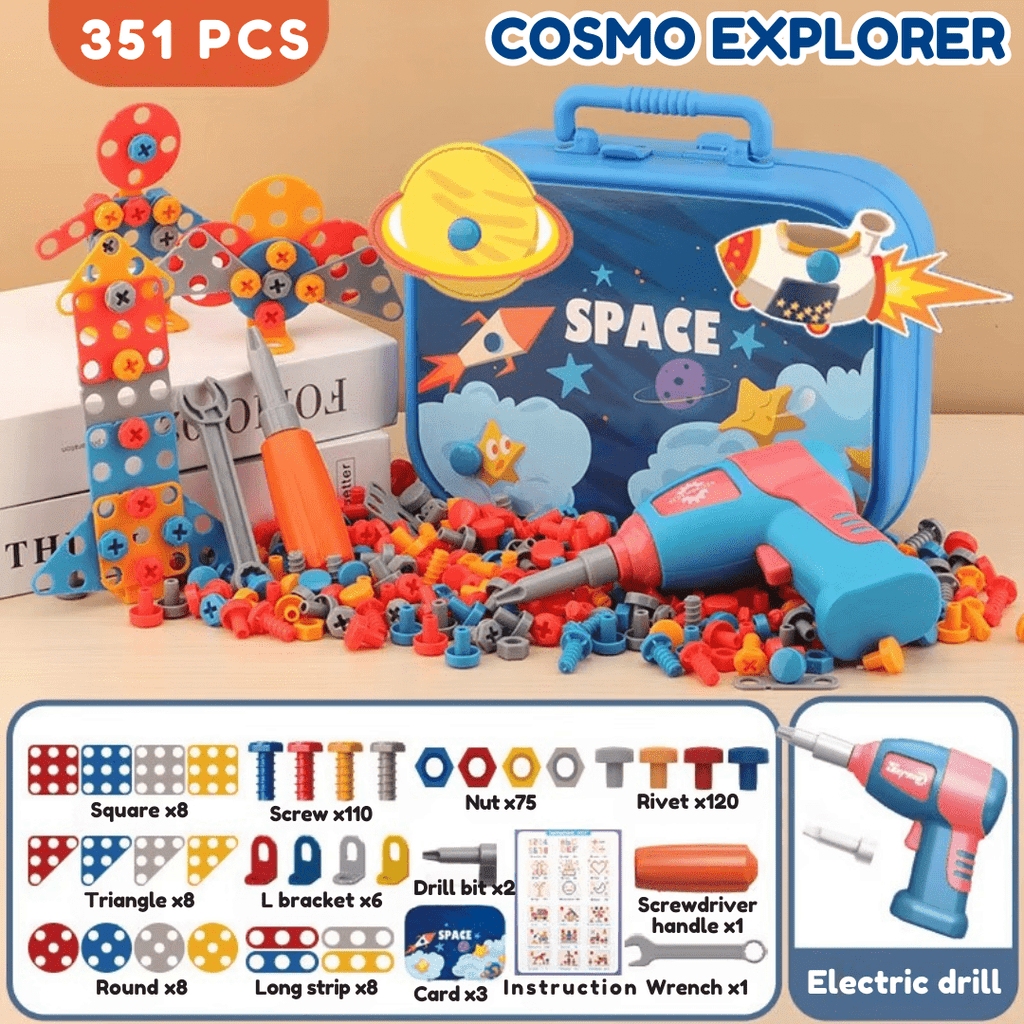 Little Engineer DIY Montessori Tool Box Set