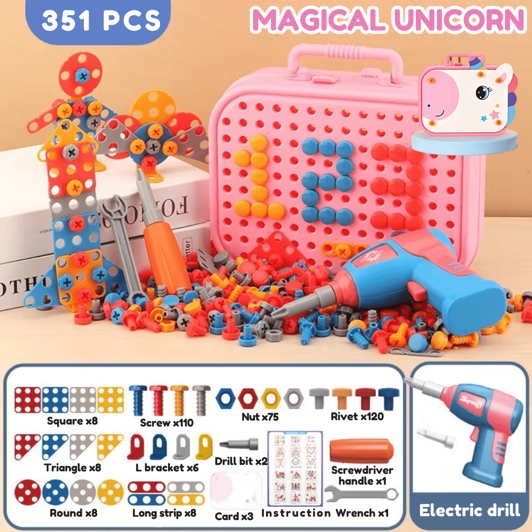 Little Engineer DIY Montessori Tool Box Set